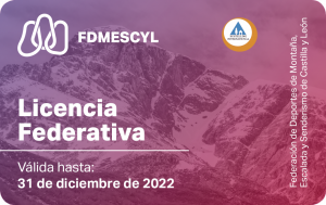 FDMESCYL licencia federativa 2022